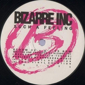 Bizarre Inc Such A Feeling 12 Inch Vinyl Record Used Dance Music 5