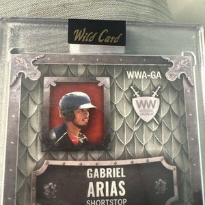 2024 Wild Card Matte Gabriel Arias Auto Autograph 2/2 #WWA-GA DZ875 5