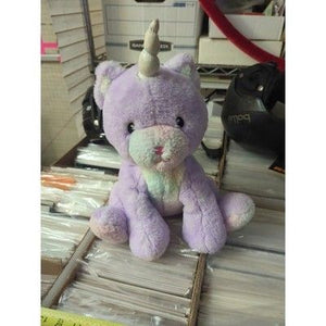 FAO Schwarz Glow Brights Toy Plush LED W Sound Kittycorn 15" Works! 2