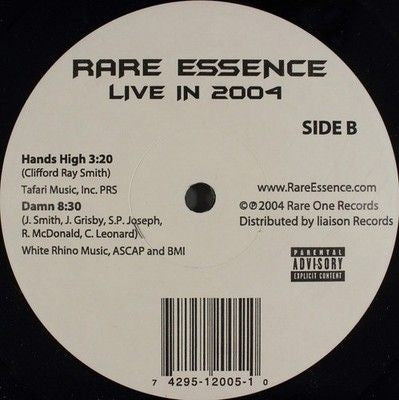 Rare Essence Live In 2004 12" Vinyl Record