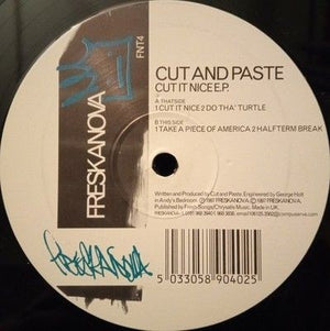 Cut And Paste Cut It Nice E.P. 12" Vinyl Record 4