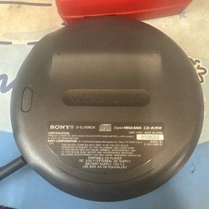 Sony Walkman D-EJ106CK Portable CD Player G-Protection - Tested - Scratch Free 3