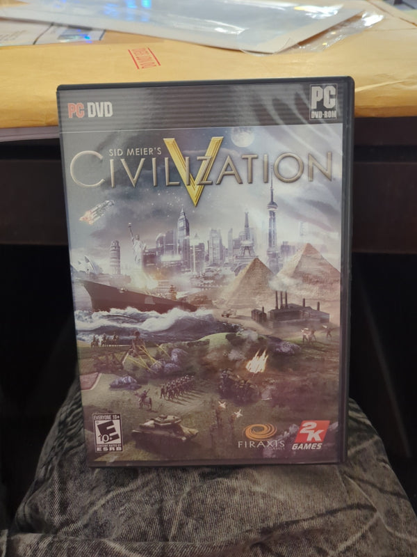 Civilization 5 - Sid Meier (PC, DVD, 2010) complete w/ manual and poster Read