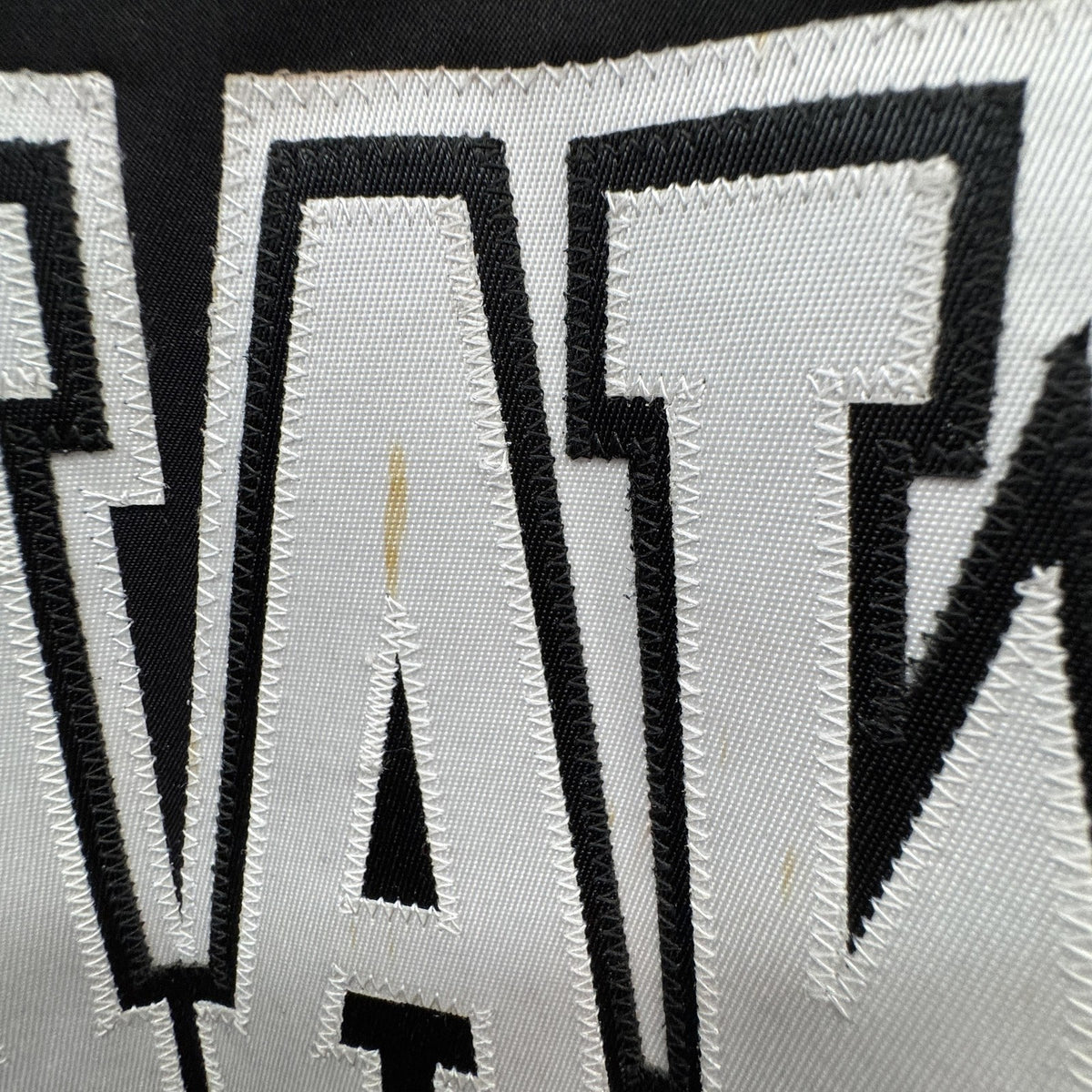 Varsity Spirit Pullover Jacket Womens Medium Black White Cheer Warm Up Raglan